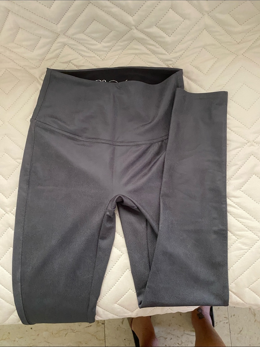 DG2 by Diane Gilman Brown Leggings with Logo - Picture 5 of 5